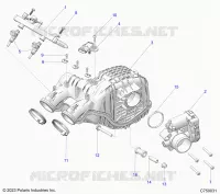 ENGINE, AIR INTAKE MANIFOLD