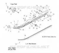 SUSPENSION, RAIL MOUNTING