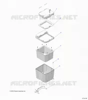 REAR BODYWORK STORAGE BOX