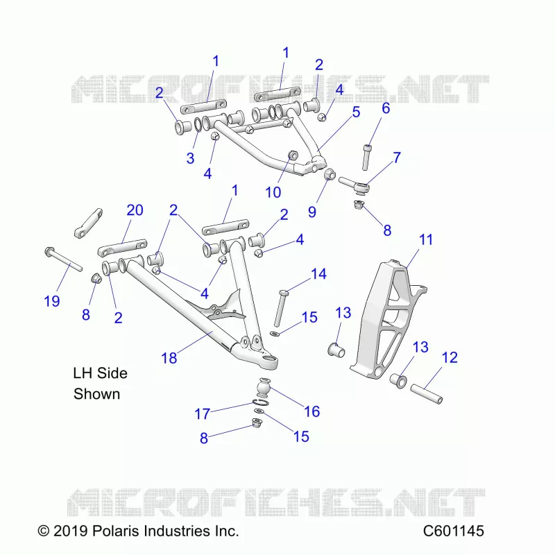 FRONT WISHBONES
