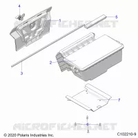 BODY, REAR STORAGE