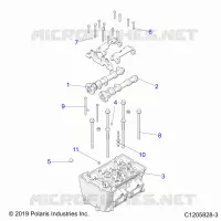 ENGINE, CYLINDER HEAD