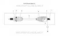DRIVE TRAIN, DRIVE SHAFT, FRONT