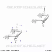 REAR BODYWORK RACK, HANDGRIPS
