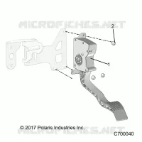 THROTTLE PEDAL
