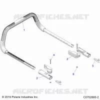 BODY, PASSENGER GRAB BAR