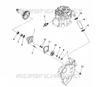 WATER PUMP ASSEMBLY 350 4X4 / W928139 (4922832283040A)