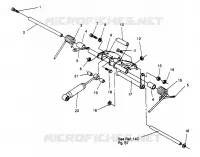 REAR TORQUE ARM WIDETRAK GT 0962061 AND EUROPEAN WIDETRAK GT E962061 (4931623162B009)