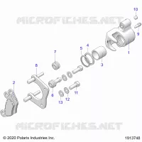 BRAKES, REAR CALIPER