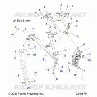 FRONT WISHBONES