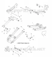 REAR SUSPENSION CONTROL ARMS