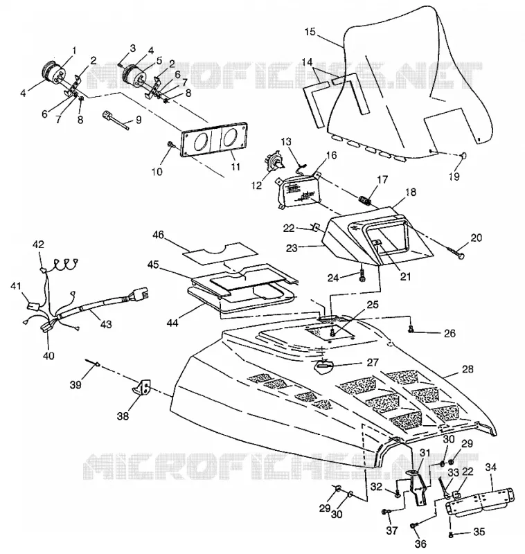 HOOD RXL 0976768 (4938523852A011)