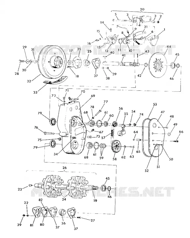 BRAKE   CHAINCASE SPORT AND SPORT GT (4919271927015A)