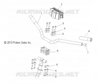 STEERING, HANDLEBAR MOUNTING