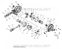 DRIVE TRAIN, REAR GEARCASE