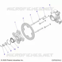 SUSPENSION, REAR CARRIER