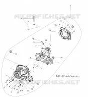 DRIVE TRAIN, MAIN GEARCASE