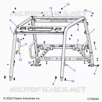 CHASSIS, CAB FRAME