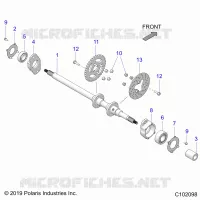 DRIVE TRAIN, REAR AXLE
