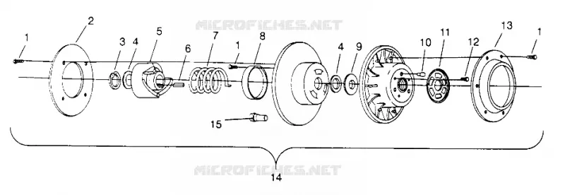 DRIVEN CLUTCH ULTRA SP 0960678 AND EUROPEAN ULTRA SP E960678 (4937083708C001)