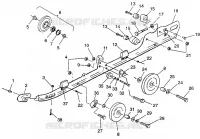 RAIL MOUNTING (SUSPENSION) ULTRA SPX 0975678, ULTRA SPX SE H975678 AND EURO (4939533953B012)