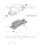BODY, PASSENGER SEAT BOTTOM