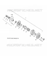 DRIVE TRAIN, SECONDARY CLUTCH