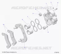 FRONT BRAKE CALIPER