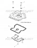 ENGINE, VALVE COVER