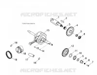 ENGINE, CRANKSHAFT AND PISTON