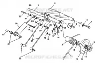 REAR TORQUE ARM 600 XCR 0941667 (4927092709022A)