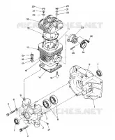 CRANKCASE AND CYLINDER STAR (4915431543021A)