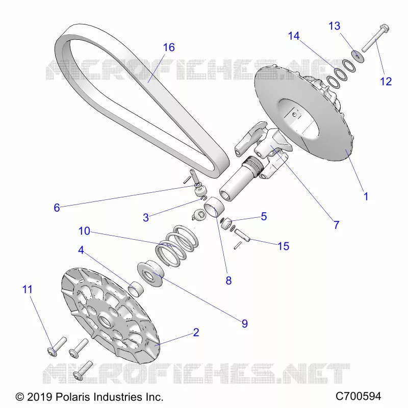 DRIVE TRAIN, CLUTCH, SECONDARY