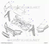 HOOD AND FRONT FACIA