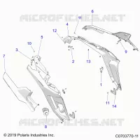 REAR BODYWORK FENDERS