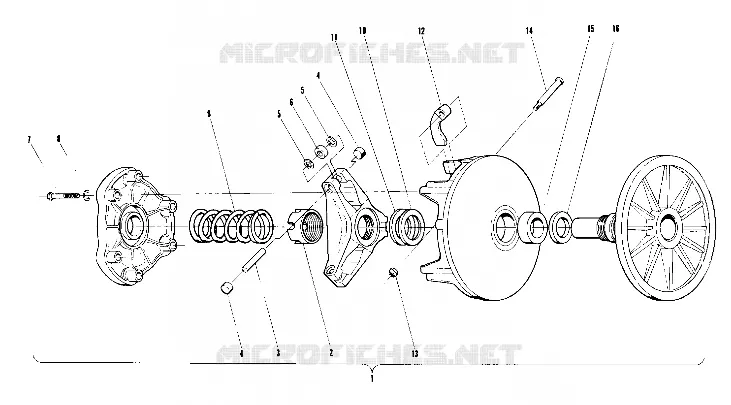 DRIVE CLUTCH PRODUCTION (4909550955008A)