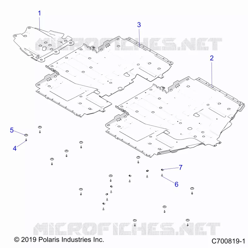 CHASSIS, SKID PLATES