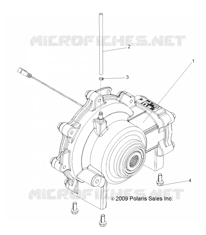 DRIVE TRAIN, FRONT GEARCASE