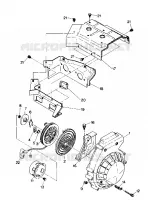 BLOWER HOUSING AND RECOIL STARTER SPORT (4914161416033A)