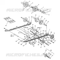 SUSPENSION ASSEMBLY WIDETRAK GT 0952061 AND  EUROPEAN WIDETRAK GT E952061 (4928962896B007)