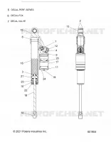 SUSPENSION, REAR SHOCK TRACK