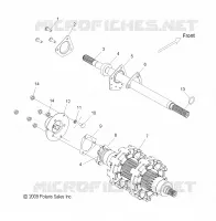 DRIVE TRAIN, JACKSHAFT AND DRIVE SHAFT