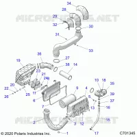 ENGINE, AIR INTAKE SYSTEM