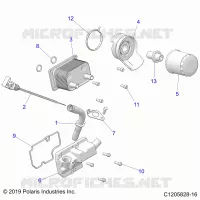 ENGINE, DIPSTICK & OIL FILTER