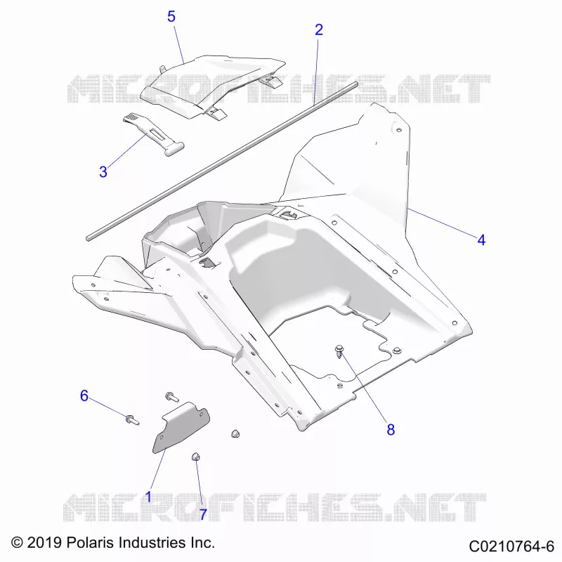 BODY, REAR STORAGE