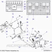 ELECTRICAL, WIRE HARNESS, CHASSIS