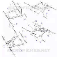 REAR SUSPENSION CONTROL ARMS