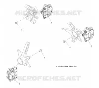 BRAKES, BRAKE CALIPER MOUNTING