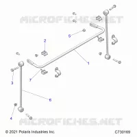 SUSPENSION, FRONT STABILIZER BAR