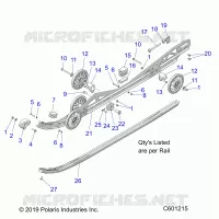 SUSPENSION, RAIL MOUNTING